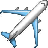 Airplane Emoji (Apple/iOS Version)