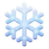 Snowflake Emoji (Apple/iOS Version)