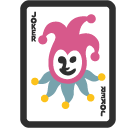 Playing Card Black Joker Emoji - Hangouts / Android Version