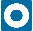 Negative Squared Latin Capital Letter O Emoji - Hangouts / Android Version