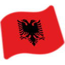 Flag For Albania Emoji Icon