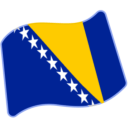 Flag For Bosnia And Herzegovina Emoji Icon