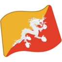 Flag For Bhutan Emoji Icon