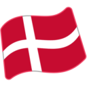 Flag For Denmark Emoji Icon