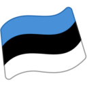 Flag For Estonia Emoji Icon