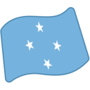 Flag For Micronesia Emoji Icon