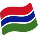 Flag For Gambia Emoji Icon