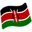Flag For Kenya Emoji Icon