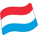 Flag For Luxembourg Emoji Icon