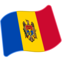 Flag For Moldova Emoji Icon