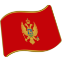 Flag For Montenegro Emoji Icon