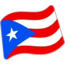 Flag For Puerto Rico Emoji Icon