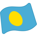 Flag For Palau Emoji Icon