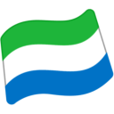 Flag For Sierra Leone Emoji Icon
