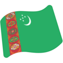 Flag For Turkmenistan Emoji - Hangouts / Android Version