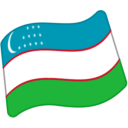 Flag For Uzbekistan Emoji Icon