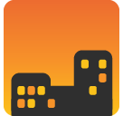 Cityscape At Dusk Emoji - Hangouts / Android Version