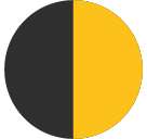 First Quarter Moon Symbol Emoji - Hangouts / Android Version