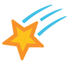 Shooting Star Emoji (Google Hangouts / Android Version)