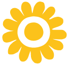 Sunflower Emoji - Hangouts / Android Version