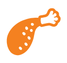 Poultry Leg Emoji - Hangouts / Android Version