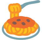 Spaghetti Emoji Icon