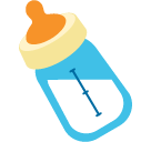 Baby Bottle Emoji Icon