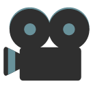 Movie Camera Emoji (Google Hangouts / Android Version)