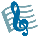 Musical Score Emoji (Google Hangouts / Android Version)