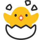 Hatching Chick Emoji - Hangouts / Android Version