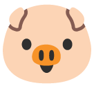 Pig Face Emoji (Google Hangouts / Android Version)