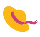 Womans Hat Emoji - Hangouts / Android Version