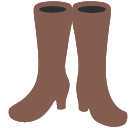 Womans Boots Emoji Icon