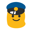 Police Officer Emoji - Hangouts / Android Version