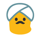 Man With Turban Emoji - Hangouts / Android Version