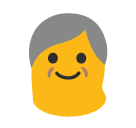 Older Man Emoji (Google Hangouts / Android Version)