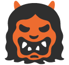 Japanese Ogre Emoji Icon
