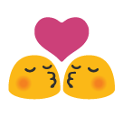 Kiss Emoji (Google Hangouts / Android Version)