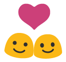 Couple With Heart Emoji (Google Hangouts / Android Version)
