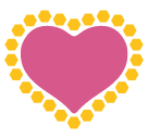 Heart Decoration Emoji - Hangouts / Android Version