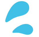 Splashing Sweat Symbol Emoji - Hangouts / Android Version