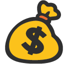 Money Bag Emoji (Google Hangouts / Android Version)