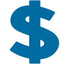 Heavy Dollar Sign Emoji - Hangouts / Android Version