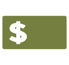 Banknote With Dollar Sign Emoji (Google Hangouts / Android Version)
