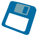 Floppy Disk Emoji (Google Hangouts / Android Version)