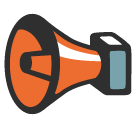 Public Address Loudspeaker Emoji - Hangouts / Android Version