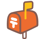 Closed Mailbox With Raised Flag Emoji - Hangouts / Android Version