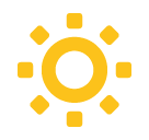 Low Brightness Symbol Emoji - Hangouts / Android Version