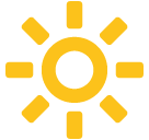 High Brightness Symbol Emoji - Hangouts / Android Version