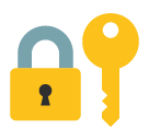 Closed Lock With Key Emoji - Hangouts / Android Version